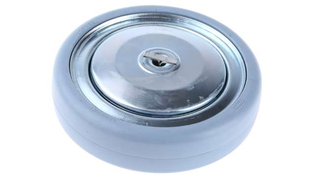 Tente Grey Rubber Non-Marking Trolley Wheel, 100 kg | 000162