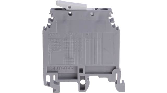 Entrelec 1SNA115686R1300 SNA Series DIN Rail Terminal Block Grey, 4 mm², 1-Level, Screw | 1SNA115686R1300