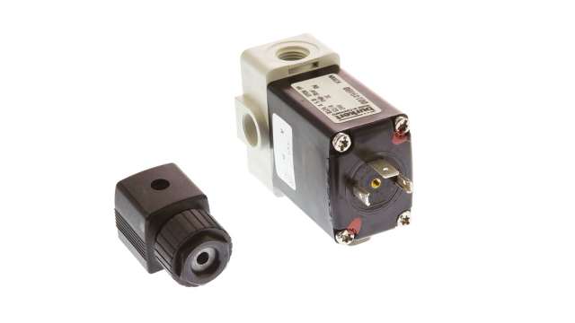 Burkert Solenoid Valve 061321, 2 Port, NC, 24 V dc 1/4 in G, 6.35 mm | 061321