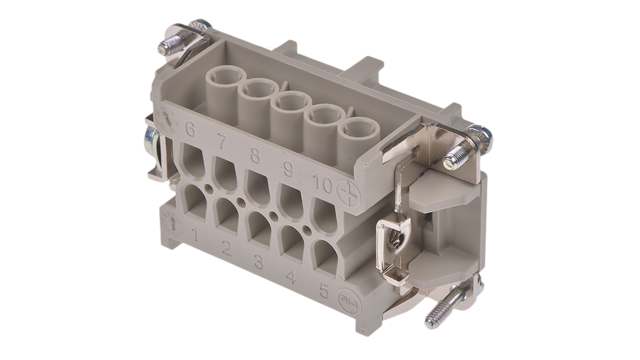 EPIC Heavy Duty Power Connector Module, 16A, Female, H-BE Series, 10 Contacts | 10193000