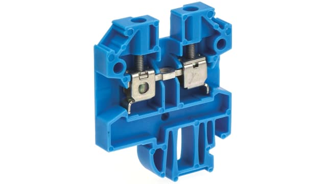 Weidmüller 0279680000 SAK Series Feed Through Terminal Block Blue, 2.5 mm², 1-Level, Screw, ATEX, EAC Ex, IECEx | 0279680000