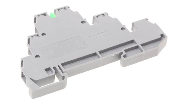 Entrelec 1SNA115547R1700 SNA Series DIN Rail Terminal Block Green, 2.5 mm², 2-Level, Screw | 1SNA115547R1700