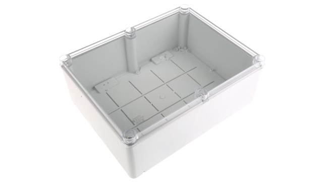ABB Grey Thermoplastic, Polyamide 66 Junction Box, IP55, IP65, IP67, IP44, IP68, 310 mm, 240 mm 35 mm | 1SL0878A00  1SL0878A00