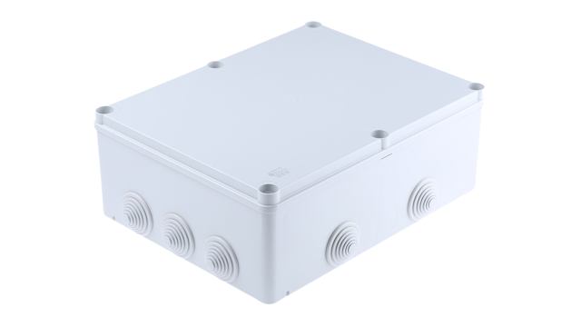 ABB Grey Thermoplastic Junction Box, IP55, 110 mm, 310 mm 240 mm | 1SL0828A00  1SL0828A00