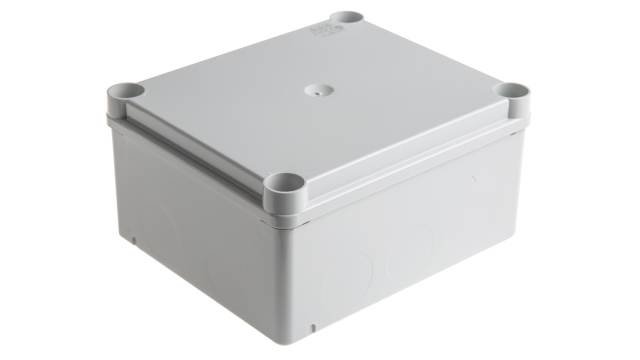 ABB Grey Thermoplastic, Polyamide 66 Junction Box, IP55, IP67, IP65, IP44, IP68, 160 mm, 135 mm 77 mm | 1SL0854A00  1SL0854A00