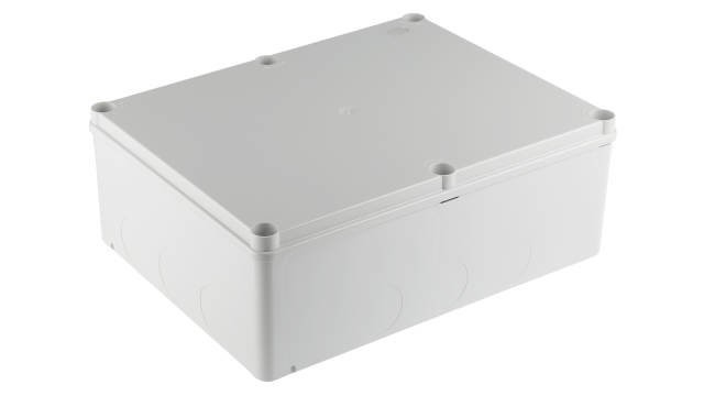 ABB Grey Thermoplastic, Polyamide 66 Junction Box, IP68, IP65, IP67, IP55, IP44, 310 mm, 240 mm 35 mm | 1SL0858A00  1SL0858A00