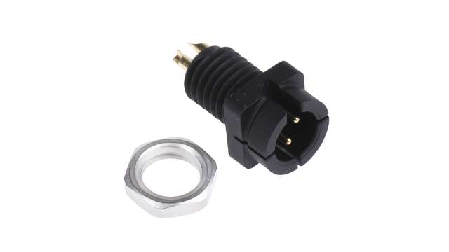 binder Circular Connector, 3 Contacts, Panel Mount, Subminiature Connector, Plug, Male, IP40, 719 Series | 09-9749-30-03