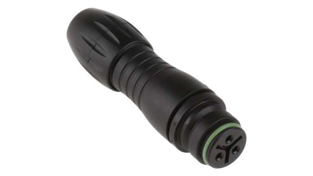 binder Circular Connector, 3 Contacts, Cable, Miniature Connector, Socket, Female, IP67, 720 Series | 99-9106-00-03