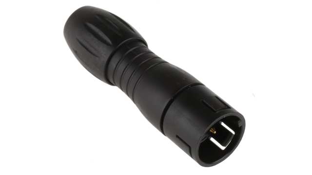 binder Circular Connector, 3 Contacts, Cable, Miniature Connector, Plug, Male, IP67, 720 Series | 99-9105-00-03