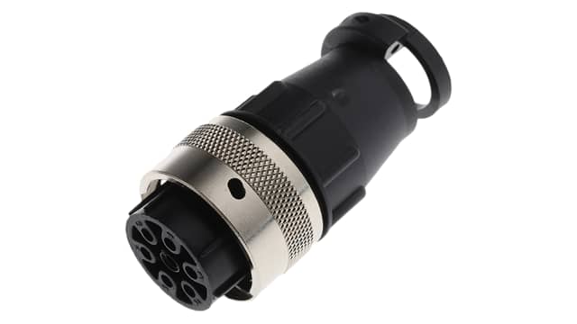 ITT Cannon, 192 Straight Circular Connector Backshell, For Use With QM Range Connector, 7-Way | 192991-0514