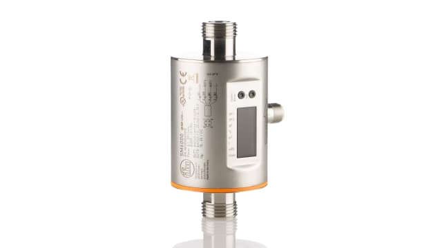 ifm electronic SM6000 Series Flow Controller, 25 L/min, PNP Output, 0.5 in Pipe 30 V dc | SM6000