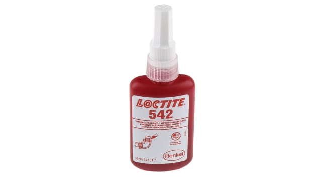 Loctite 542 Pipe Sealant Liquid for Thread Sealing 50 ml Bottle | 267431