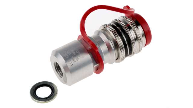 CEJN Steel Hydraulic Quick Connect Coupling Female 1/4 in | 101151200