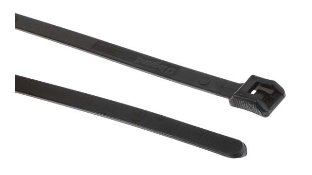 Legrand Cable Tie, Conduit, 359 mm x 7.6 mm, Black Polyamide 66 | 0 319 32