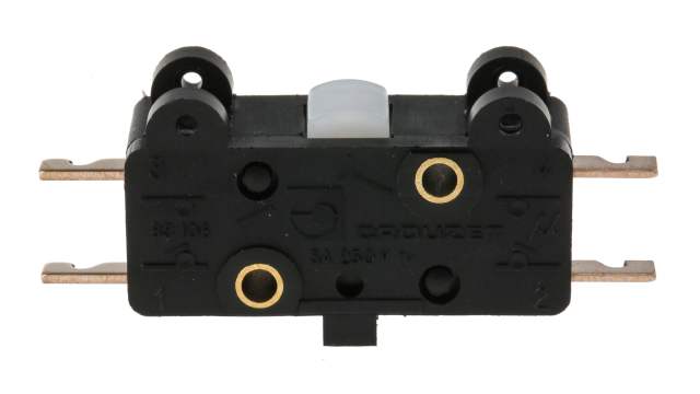 Crouzet Plunger Limit Switch, NO/NC, SPDT, Polyamide Housing, 250V ac Max, 17.5A Max | 83106030