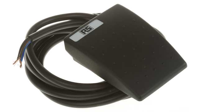 Herga General Purpose Momentary Foot Switch - Glass Filled Nylon 66 Case Material, SPDT, 3 A Contact Current, 250V | 6221-AZBB-ZZEZ