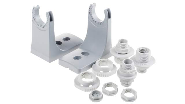 Werma Incandescent Grey Fixing Kit for use with 890 Traffic Light Beacons | 975.890.34