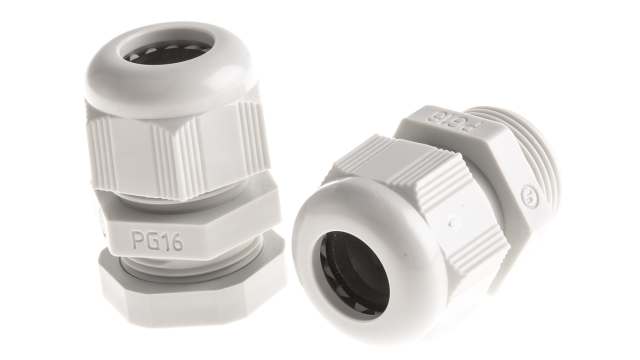 SIB SIB-TEC Series Grey PA 6 Cable Gland, PG16 Thread, 7mm min., 14mm max., IP68 | F7001600R