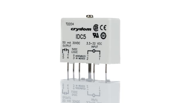 Sensata Crydom Interface Relay Module, PCB Mount, 110V ac/dc Coil, 34mA Load | IDC5