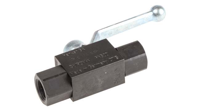 Parker Phosphate Steel Hydraulic Ball Valve, KH1/4CFX G | KH1/4CFX