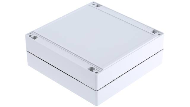 OKW Robust-Box Series Grey Grey Lid ABS Enclosure, IP66 60 mm, 160 mm, 160 mm | C2016161