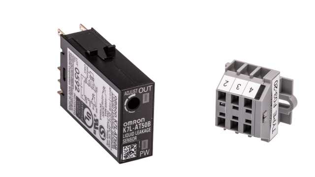 Omron K7L Series Liquid Leak Sensor -, DIN Rail 1 Voltage Input 24 V-Rated PNP/NPN | K7L-AT50B