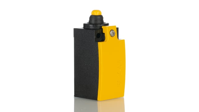 Eaton Plunger Limit Switch, 2NO, IP66, IP67, DPST, Metal Housing, 400/415V ac Max, 6A Max | 100051 LSM-20A