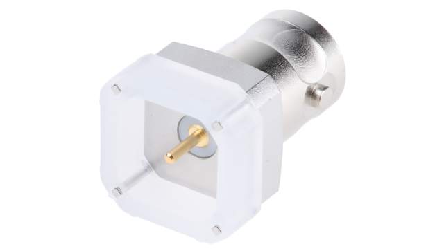 Telegartner BNC Series PCB Female BNC, 50 Ω, Straight Body Solder | J01001A1944