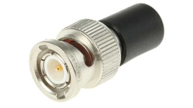 Telegartner 50 Ω Straight BNC RF Terminator, Cable, 4 GHz, 0.5 W Average Power Rating | J01006A1268