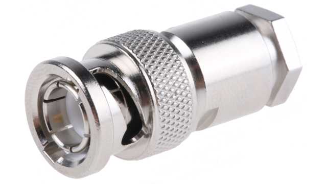 Telegartner BNC Series Cable Male BNC, 50 Ω, Straight Body Clamp | J01000A0606