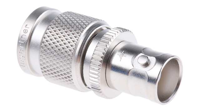 Telegartner Straight 50 Ω RF Adapter 4 Hz Female Male | J01019B0000