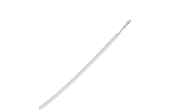 TE Connectivity M22759 Series White 0.5 mm² Hook Up Wire, 20 AWG, 19 / 32 AWG, 100m, ETFE Insulation, M22759/32-20-9 | M22759/32-20-9