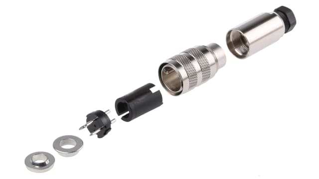 binder Circular Connector, 3 Contacts, Cable, M16 Connector, Plug, Male, IP67, 423 Series | 99-5105-15-03