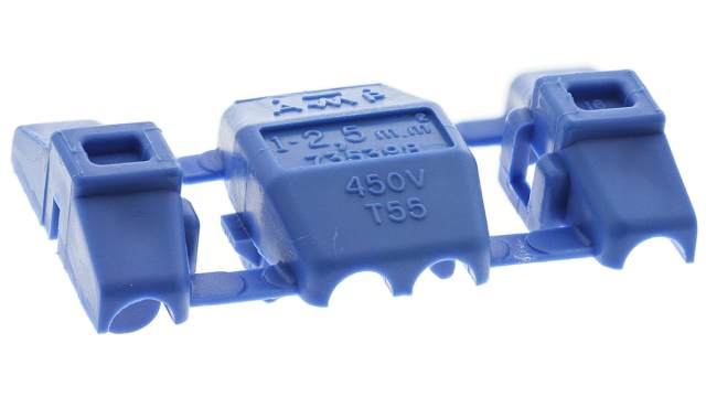 TE Connectivity Tap Splice Connector, Blue, Insulated, Tin 12 AWG | 735398-0