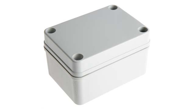 Fibox Piccolo Series Grey Grey Lid Polycarbonate Enclosure, IP66, IP67, IK08 65 mm, 110 mm, 80 mm | PC B 65 G ENCLOSURE
