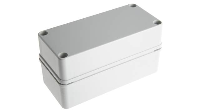Fibox Piccolo Series Grey Grey Lid Polycarbonate Enclosure, IP67, IP66, IK08 85 mm, 170 mm, 80 mm | PC D 85 G ENCLOSURE