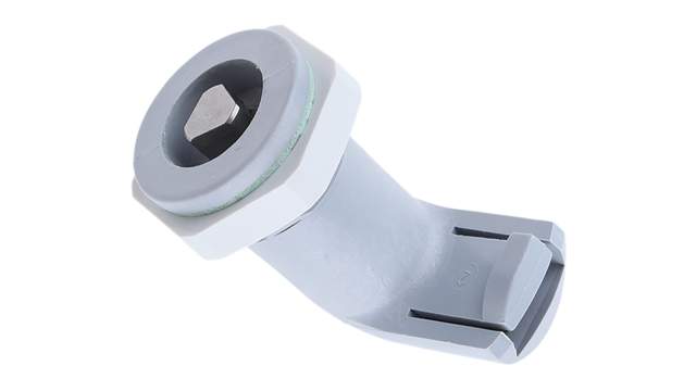 Rose Grey Aluminium Camlock 8 mm, Key Unlock | 216200030