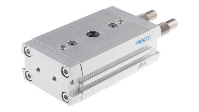 Festo DRRD Series 10 bar Double Acting Action Pneumatic Rotary Actuator, 20 mm Bore, 180 ° | DRRD-20-180-FH-Y9A