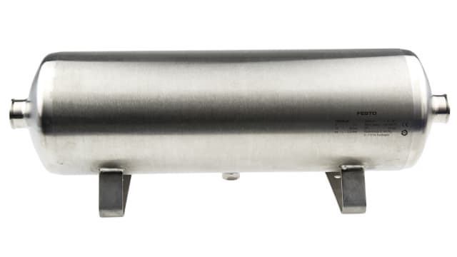 Festo Air Reservoir 10 l, G 1, CRVZS Series, 16bar | CRVZS-10