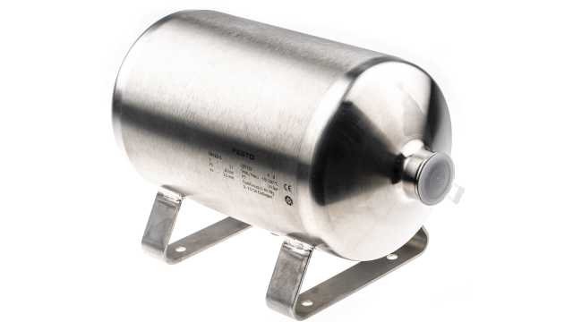 Festo Air Reservoir 5 l, G 1, CRVZS Series, 16bar | CRVZS-5
