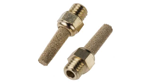 Festo AMTE Bronze, Brass Pneumatic Silencer 10 bar Threaded Metric | AMTE-M-LH-M5