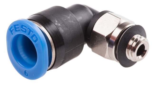 Festo QSML Series, 153335, Male, M5, Metric | QSML-M5-6