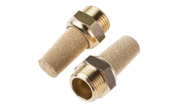Festo AMTE Bronze, Brass Pneumatic Silencer 10 bar Threaded G | AMTE-M-LH-G38