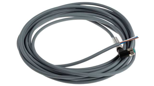 Pepperl + Fuchs Female 4 way Right Angle to Unterminated Sensor Actuator Cable, 5 m | V31-WM-5M-PUR