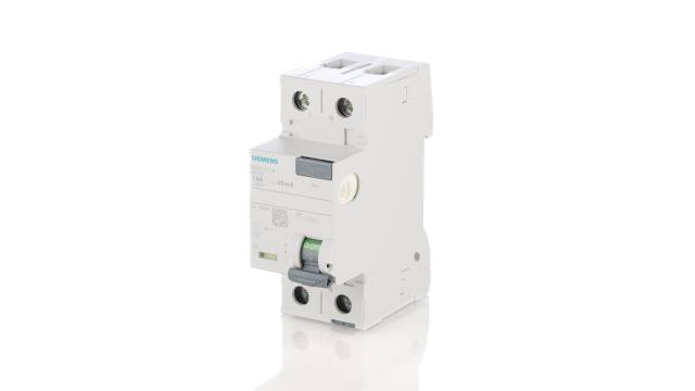Siemens 5SV3 RCCB, 16A, 2 Pole, 30mA, Type A, 230V ac | 5SV3311-6