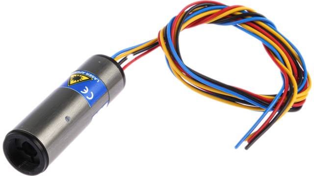 Global Laser 1421-93-000 Laser Module 520 nm 35 mW Diode, Pulse Width Modulation TTL Digital Control (PWM Model) control | 1421-93-000