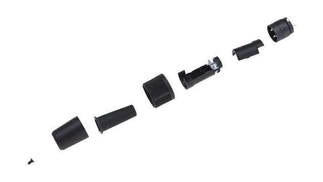 binder Circular Connector, 3 Contacts, Cable, Miniature Connector, Plug, Male, IP40, 678 Series | 99.0605.00.03