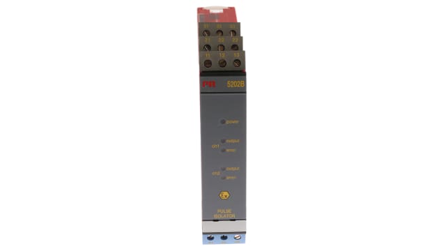 PR Electronics 2 Channel Galvanic Barrier, Pulse, ATEX | 5202B1