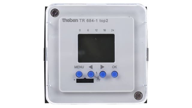 Theben Digital TOP2 Time Switch, 1-Channel 240 V ac | TR684 - 1 top 2