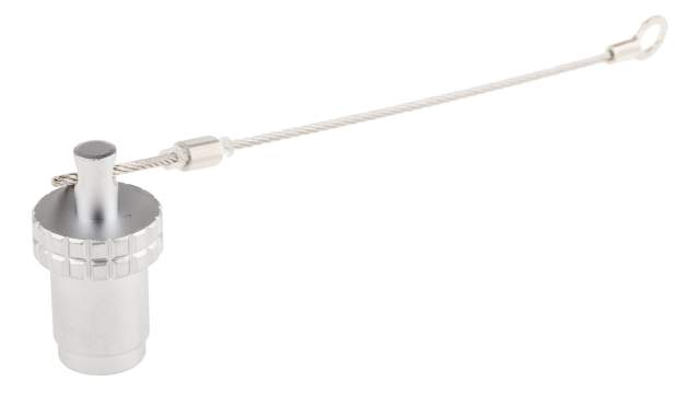 LEMO 200 Male Cable Seal IP68 Rated, with Chrome Finish, Brass | BRE.1T.200.CAZ